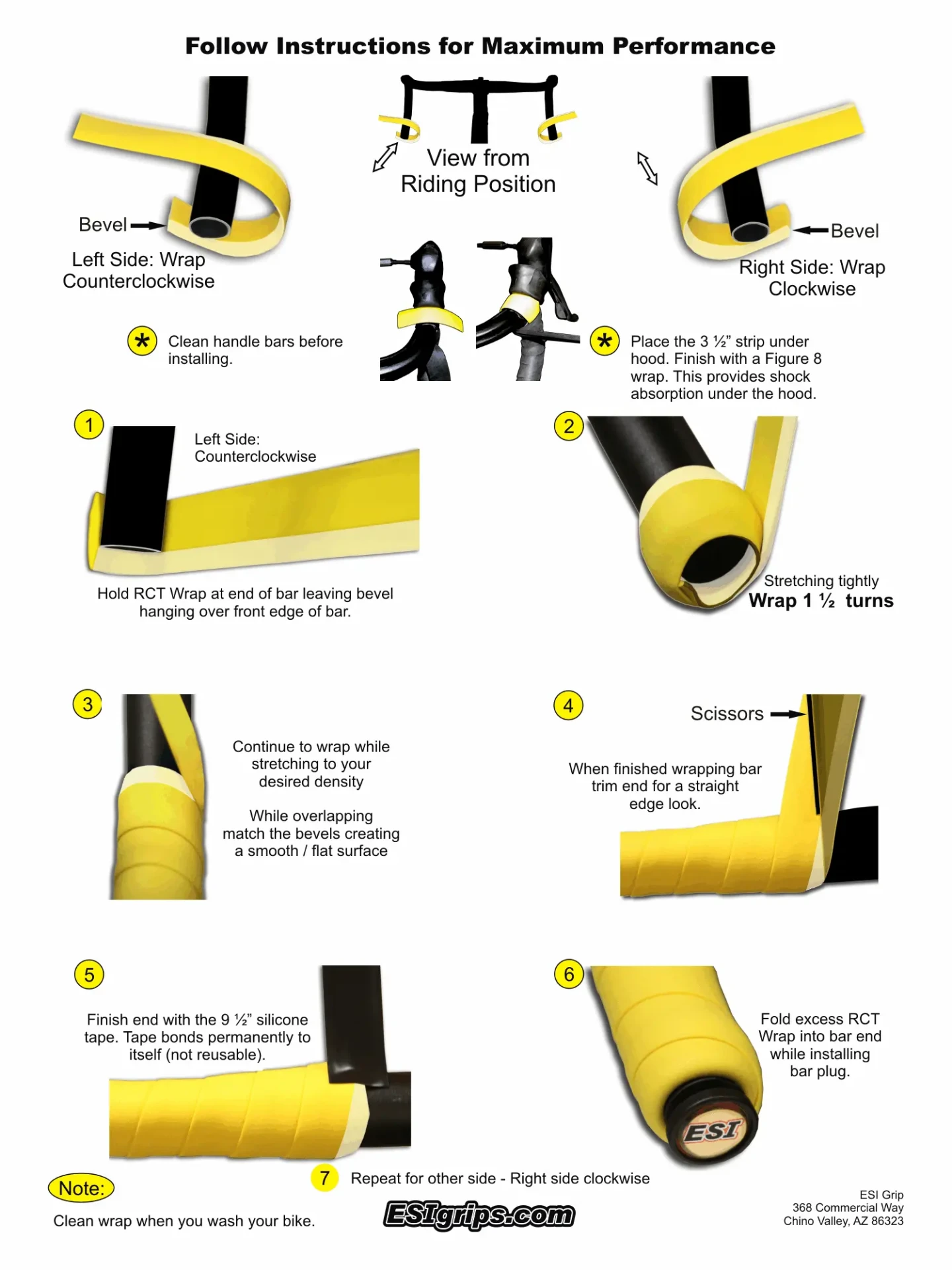 RCT Wrap Instructions RWORG - Imagen 2