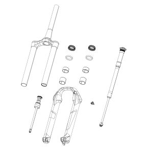 suspension fork spare parts